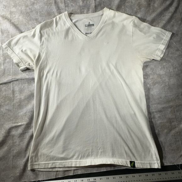 Muscle Pharm white logo t shirt Men’s Size Large - Picture 1 of 7